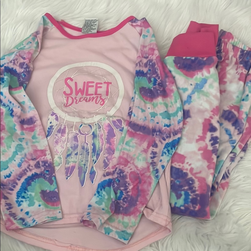 Sweet Dreams Kids Pajamas - Pink and Multicolor